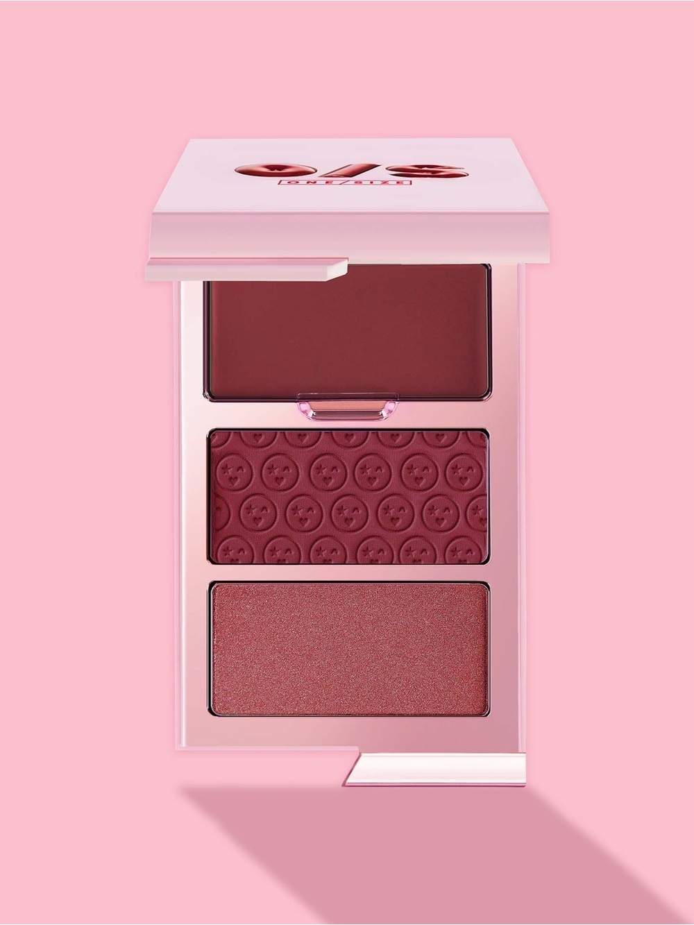 One Size Cheek Clapper Blush Trio Berry Gay NIB